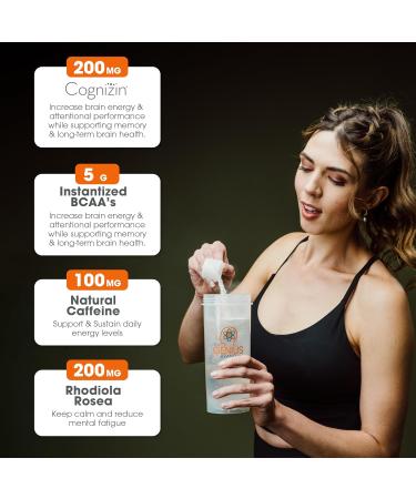 Genius BCAA Powder - Orange Flavor, 20 Servings | Boost Energy & Recovery - Buy Online on GoSupps.com