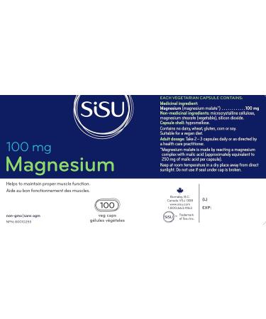 Magnesium 100 mg - Buy Online on GoSupps.com