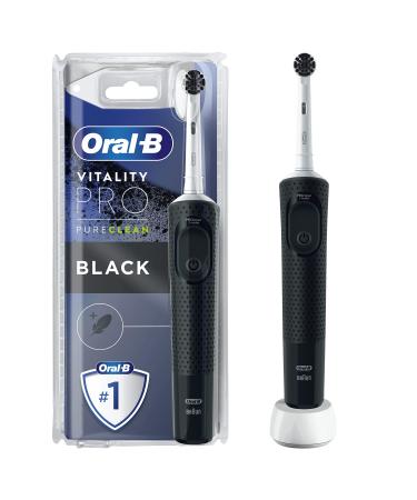 Oral-B Vitality Pro Electric Toothbrush Pureclean Black 1 piece (1 pack) Pureclean Black 1 piece (1 pack)