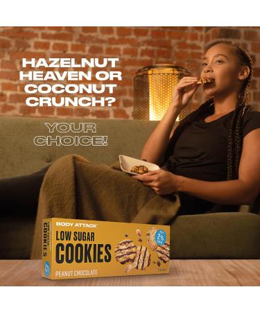 Low Carb Cookies - 6 x 20g - Buy Online on GoSupps.com