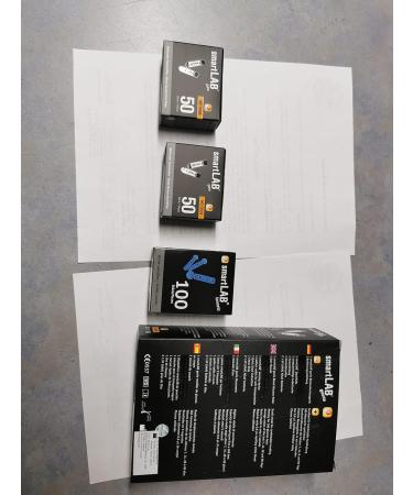 smartLAB Genie Blood Glucose Meter Bundle | 100 Test Strips & 100 Lancets | Large Display & Easy Read - Buy Online on GoSupps.com