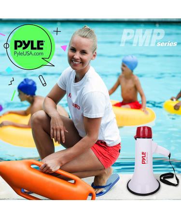 Pyle Megaphone Speaker PA Bullhorn - Powerful Sound Projection for Events and Crowd Control - Buy Online on GoSupps.com