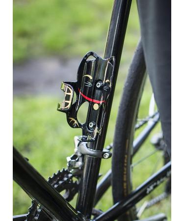 Portland Design Works Lucky Cat Cage - Black Bicycle Water Bottle Holder - Buy Online on GoSupps.com