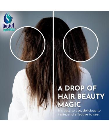 Liquid Collagen and Biotin 2 Fl. Oz Ultra-Strength Collagen Peptides for Women Third-Party Tested Biotin for Hair Growth Women Nails and Skin Vitamins B7 Collageno Peptides Vanilla Flavor 1 Pack - Buy Online on GoSupps.com