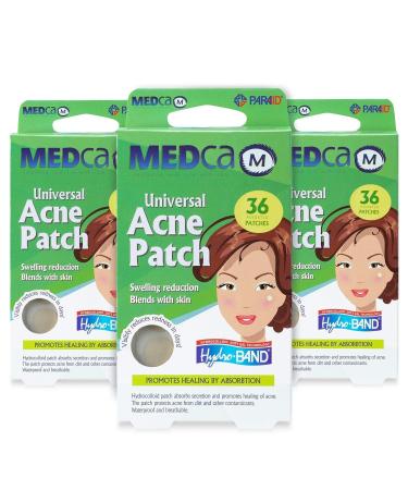 MEDca Acne Care Pimple Patch - Hydrocolloid Bandages (108 Count) | Acne Spot Treatment for Face & Skin | Conceals & Reduces Pimples and Blackheads | 108 Piece Assortment - Buy Online on GoSupps.com