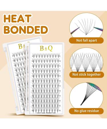 8D-9-16 MIX Premade Fans Eyelash Extensions | 0.07 C D Curl | Pointy Base Volume Fans - Buy Online on GoSupps.com