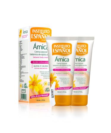 Instituto Espa ol Arnica cream maximum performance 2 x 150 ml fastacting arnica cream for bruises and swelling cream for bruises with mountain arnica extract natural vegan