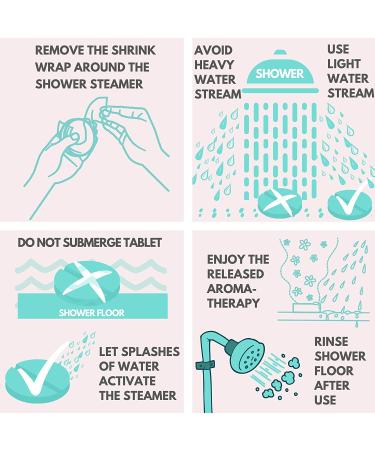 ZenTyme Moments Shower Steamers - Aromatherapy Gifts for Women | Essential Oil Shower Bombs for Stress Relief | Unique Spa Gift for Moms | Relaxation Gifts - Buy Online on GoSupps.com