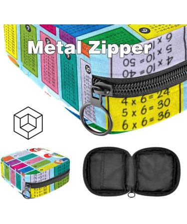 Sanitary Pads Bags & Kids Menstrual Cup Pouch | First Period Kit for Teen Girls & Women - Multi-colored 5 - Buy Online on GoSupps.com