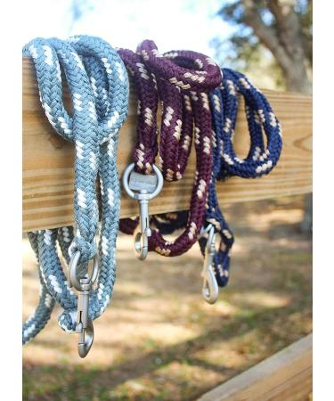 Cavallo Hanka Nylon Lead Rope with Snap - Red Wine | Tack Shack of Ocala - Buy Online on GoSupps.com