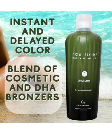 California Tan De Fine Bronzer Step 2 Bronzer Tanning Bed Lotion 8 ounce De-Fine - Buy Online on GoSupps.com