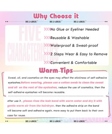 Self Adhesive Lash Clusters - 120pcs Fluffy Wispy Eyelash Extensions 8-16MM by Ruairie B | Shop Internationally - Buy Online on GoSupps.com