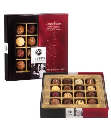 Peters Seduced with Pleasure Praline Mixture 200g | Premium Chocolate Gift Box | Made in Germany | Perfect Gift Idea with Alcohol - Buy Online on GoSupps.com