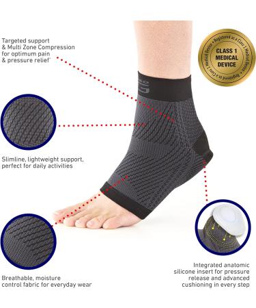 Neo G Plantar Fasciitis Compression Socks - Arch & Heel Pain Relief - XXL 30-34 CM/11.8-13.4 IN - Buy Online on GoSupps.com
