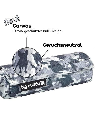 Big Buddy Canvas Food Dummy & Dog Training Bag - 2x Camo Gray | International Shipping Available - Buy Online on GoSupps.com