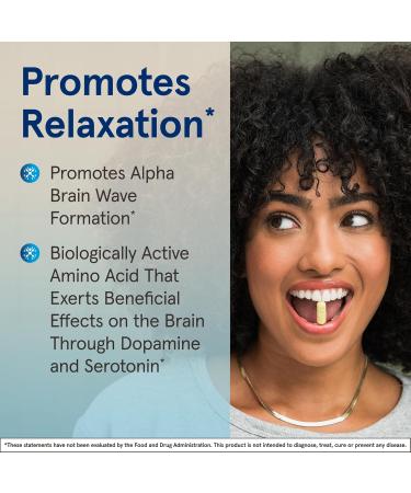Jarrow Formulas Theanine 200 mg - 60 Veggie Caps for Stress Relief & Relaxation - Buy Online on GoSupps.com