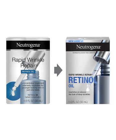 Neutrogena Rapid Wrinkle Repair Retinol Oil 1 fl oz - Anti-Aging Serum for Youthful Skin - Buy Online on GoSupps.com