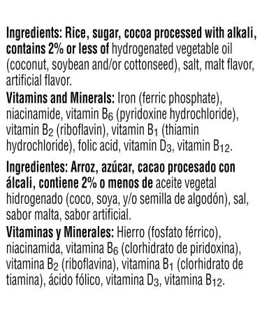 Kellogg's Cocoa Krispies Cold Breakfast Cereal  8 Vitamins and Minerals  Rice Krispies Treats  Family Size  Original  19oz Box (1 Box) - Buy Online on GoSupps.com