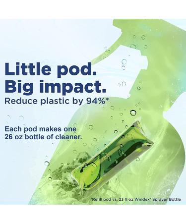 Windex Dissolve Concentrated Pods - 3 Pack Multi-Surface Cleaner Refill Pods - Buy Online on GoSupps.com
