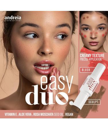  Andreia Andreia Makeup Easy Duo Sculpt & Blush 01 10 g - Buy Online on GoSupps.com
