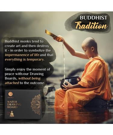 Zen Water Painting Art Board - Mindfulness Drawing Board for Water Art - Buy Online on GoSupps.com