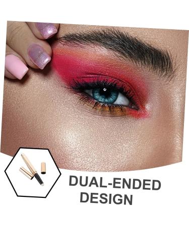 Didiseaon Double Ended Eye Shadow Pen Eye Shadow Sticks Eyeshadow Pen Plastic Highlighter Pearlescent - Buy Online on GoSupps.com
