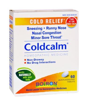 ColdCalm by Boiron - 60 Tablets