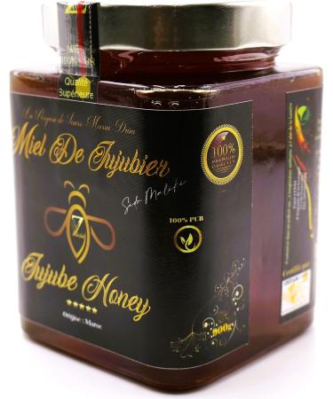 zayti Jujube honey from Morocco Real Sidr Maliky Strengthens the immune system 900 g naturally raw and pure energetic tone - Buy Online on GoSupps.com
