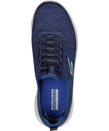 Skechers Men's Gowalk Flex-Athletic Slip-on Walking Shoes 11 Navy/Blue - Air Cooled Foam Sneakers - Buy Online on GoSupps.com