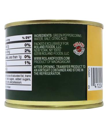Roland Green Peppercorns in Brine (3.5 oz) - 2 Pack - Buy Online on GoSupps.com