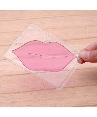 DeliSoul Pink Crystal Lip Masks - 20 Piece Collagen Lip Pads for Hydrating, Plumping, and Anti-Aging - Buy Online on GoSupps.com