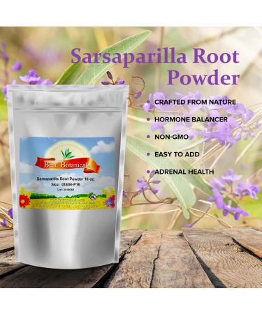 Best Botanicals Sarsaparilla Root Powder 16 oz. 16 Ounce (Pack of 1) - Buy Online on GoSupps.com