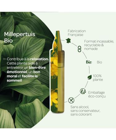 SUPERDIET - MILLE-WERT ORGANIC - Emotional well-being - Portable format - 20 single doses of 15 ml - Buy Online on GoSupps.com