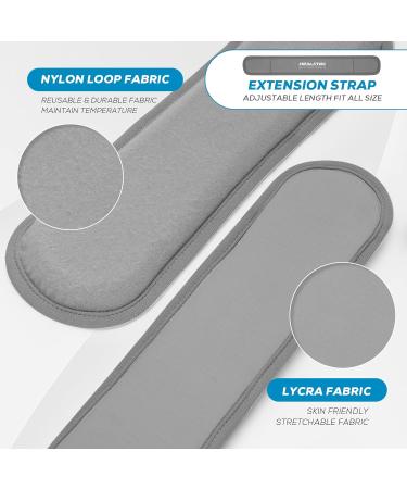 Neck Ice Pack Wrap - Reusable Cold Hot Therapy for Neck Injuries - Adjustable Gel Ice Wrap for Instant Pain Relief - Buy Online on GoSupps.com