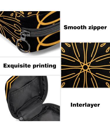 Shop Vintage Flower Women's Period Bag - Portable Tampon Storage & Menstrual Cup Holder | Stylish Handbag for Lady Essentials - Buy Online on GoSupps.com