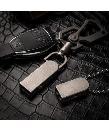 KeyUnity Titanium Emergency Whistle - EDC Loud Signal Whistle for Outdoor Camping Hiking & Training | International Shipping Available - Buy Online on GoSupps.com