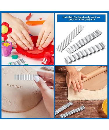 Polymer Clay Cutters - Carbon Steel Blade Clay Slicer for DIY Shaping and Sculpting (Pack of 5) - Buy Online on GoSupps.com
