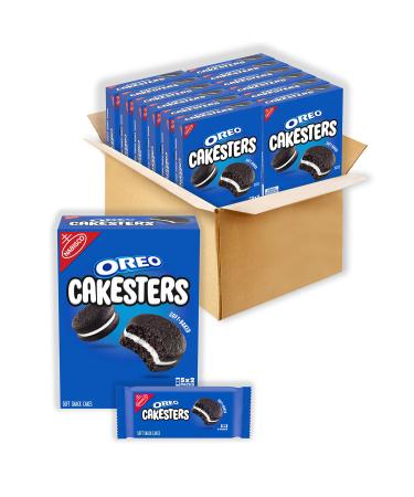 OREO Cakesters Soft Snack Cakes, 12 - 5 Count Packs (60 Total Snack Packs)