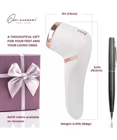 Own Harmony Electric Horn Skin Remover - Professional Pedicure Tool for Hard Skin & Cracked Heels - USB Rose Gold - Buy Online on GoSupps.com