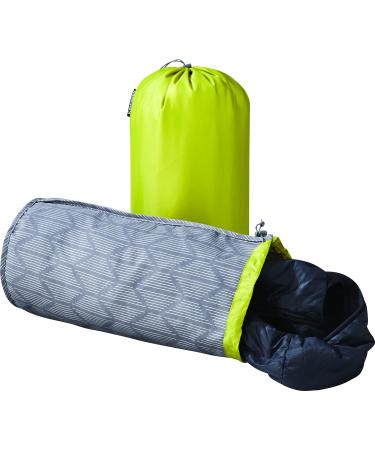 Therm-a-Rest 2-in-1 Stuff Sack Camping Pillow, 1 Count (Pack of 1), Limon
