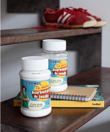 Starwax Fabulus Baking Soda 3 x 500 g Ideal for Cleaning All Surfaces in the House - Buy Online on GoSupps.com