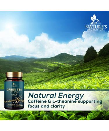 Green Tea Extract 98% Standardized EGCG - Natural Energy & Heart Support - 3X Strength Green Tea Pills - Antioxidant Health Supplement - 240 Capsules - Buy Online on GoSupps.com