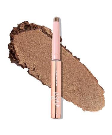 Mally Beauty Evercolor Eyeshadow Stick - Burnished Bronze Shimmer - Waterproof and Crease-Proof Formula - Easy-to-Apply Buildable Color - Cream Shadow Stick 25 Burnished Bronze Shimmer - Shimmering deep-bronze