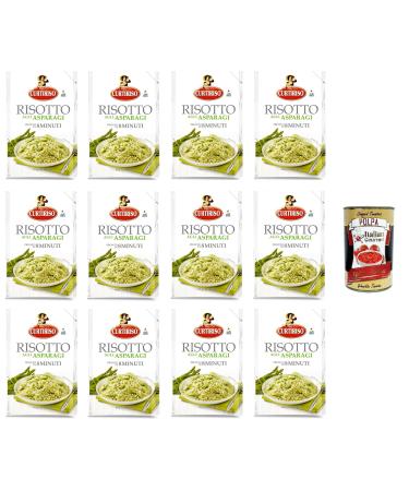 Curtiriso Asparagus Risotto Asparagus Risotto Asparagus Risotto Risotto is ready in 8 minutes 12 x 175 g + Italian Gourmet Pulp 400 g