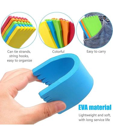 Buy Gzlceu 40-Piece Fishing Light Foam Leader Convenient Fishing Cord & Hook Holder (Random Color) | International Shipping Available - Buy Online on GoSupps.com