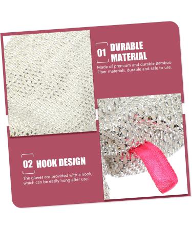 Work Glove 5 Pairs Dishes Washable Pan Essentials for Washing Cleaning Bathroom Pot Tool Kitchen Scrubbing Rag Mittens Dusting of Cleaner Glove Reusable Bowl Plate Comfortable Hous - Buy Online on GoSupps.com