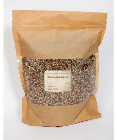 IGART Milk Thistle Seeds 1.5kg | Milk Thistle Natural | Tea | Milk Thistle Tea | Silybum Marianum | Herbal Tea 1.5 kg (Pack of 1) - Buy Online on GoSupps.com
