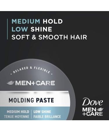 Dove Men+Care Styling Aid Medium Hold Sculpting Paste 1.75 oz - Textured Look with Matte Finish (Pack of 2) - Buy Online on GoSupps.com