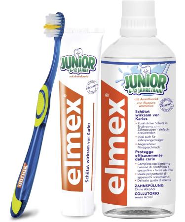  ELMEX Elmex Junior toothpaste 6-pack (6 x 75 ml) - Buy Online on GoSupps.com