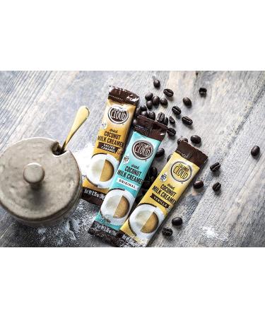 Coconut Cloud Dairy-Free Coffee Creamer | Vegan & Gluten Free | Non-GMO | Vanilla Flavor - 20 Sticks | Ideal for Home, Office, Travel - Buy Online on GoSupps.com